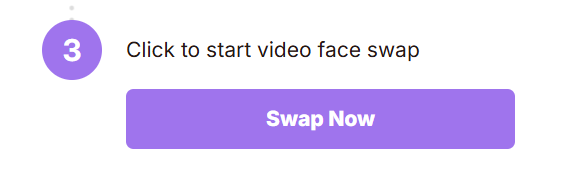 Step 3: Click to start face swapping